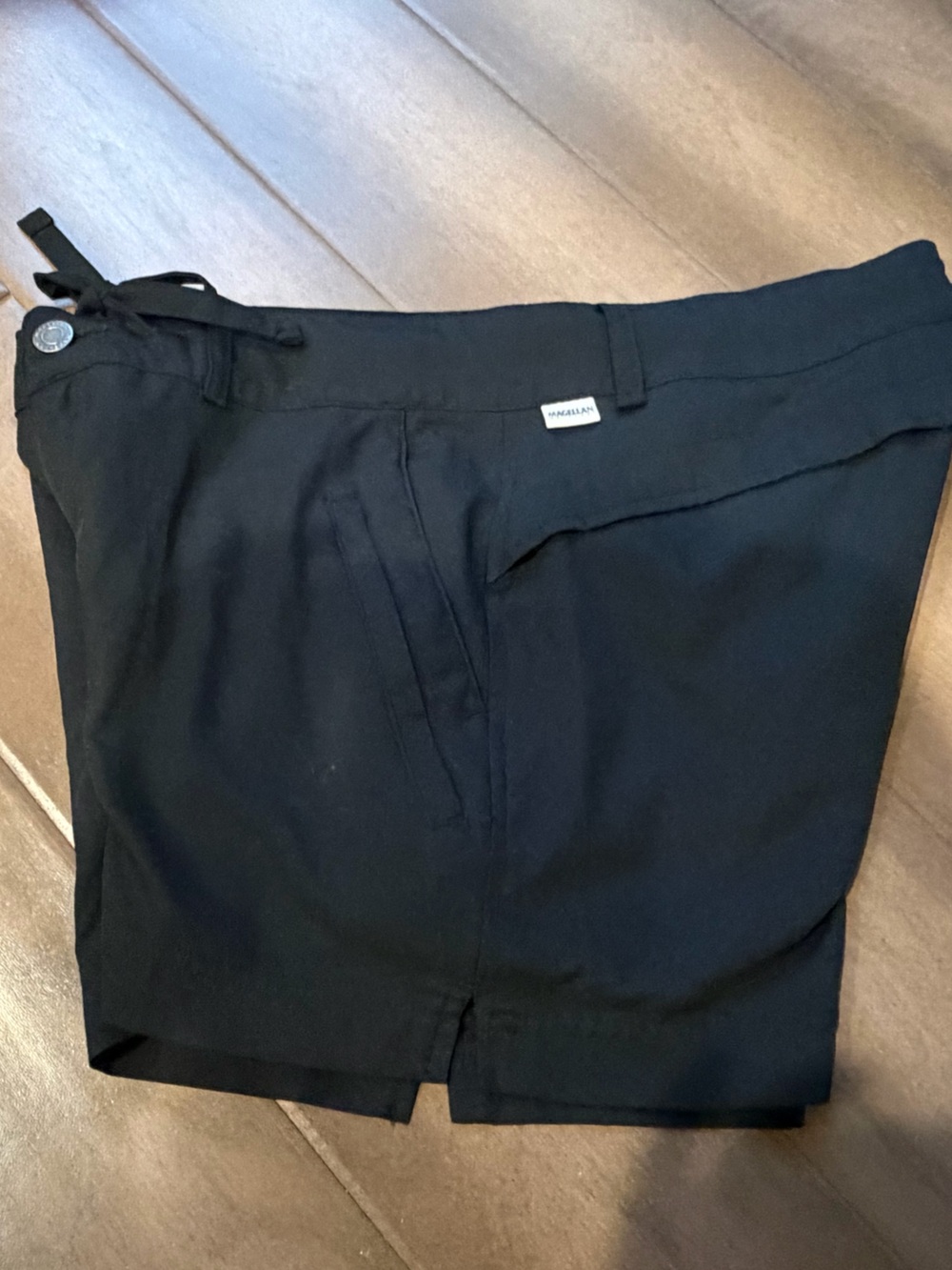Magellan Outdoors Black Women’s Chinos - Casual Stretch Pants, SZ Medium